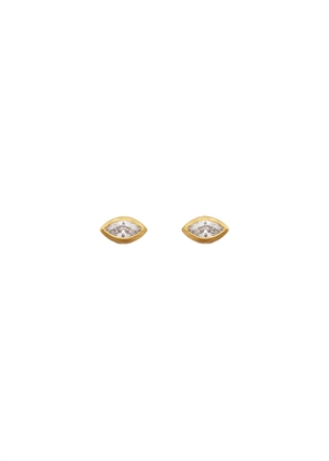 Ea earrings Forgyldt Maanesten